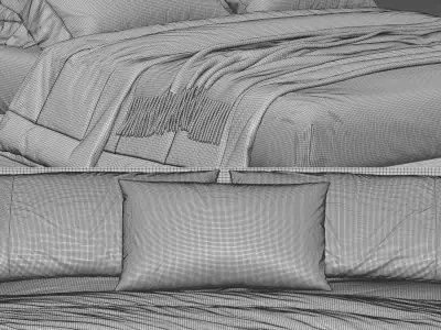 Twils Dread Bed 3D model