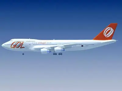 Gol Airlines 3D model