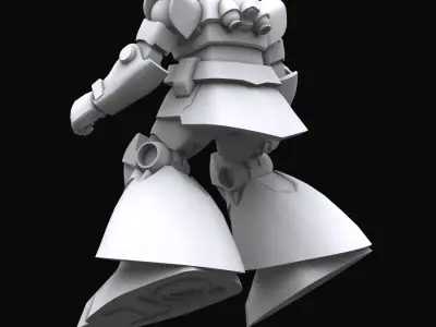 Gundam mobile suit MS09 DOM model 3D model