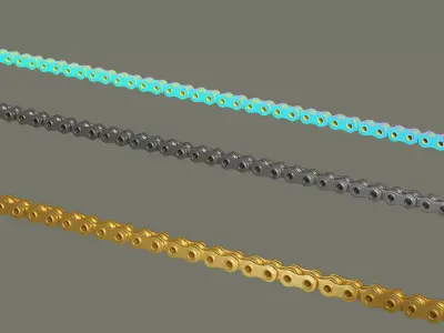 Chain bicycle Free 3D model