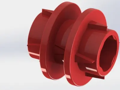 6539 Lego Technic Driving Ring Free 3D model