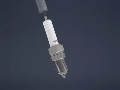 NGK Spark Plug Free 3D model