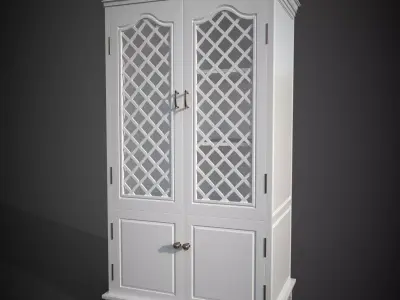 Armoire Cottage Free 3D model