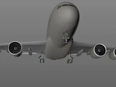 Airbus A380 - 3D model 3D print model