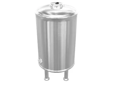 Ozone Tank Low-poly 3D model