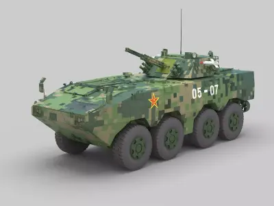 PLA ZBL-09 Snow Leopard IFV 3D model