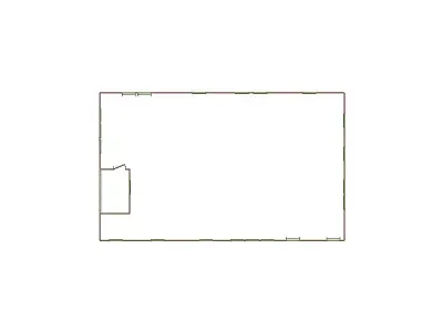 Simple Exterior Sketch by Aerial - 21-30 SQ - Xactimate 3D model