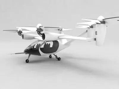 TOYOTA eVTOL DRONE 3D model