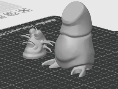 Klaud - The Skywalker Saga - 3D Print Custom Lego Minifigure 3D print model