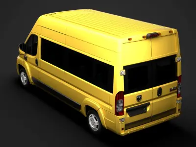 Ram Promaster Window Van 3500 H3 159WB 2020 3D model