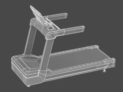 Life Fitness Treadmill Aspire 3D model