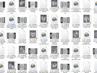 Jesus dried by Veronica -Way Of The Cross 14 Stations Via Crucis Free 3D print model