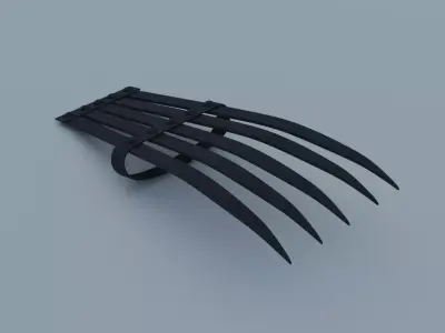 Tekkokagi Weapon 3D model