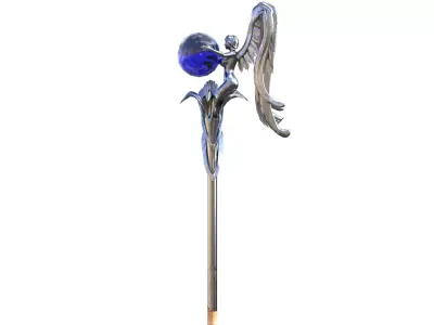 Grace of Angel Low-poly 3D model