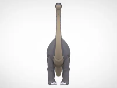 Grandma Longneck 3D model