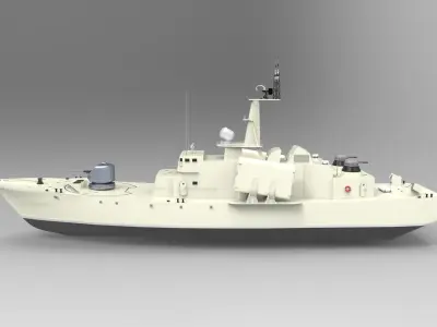 Tarantul class corvette  3D model