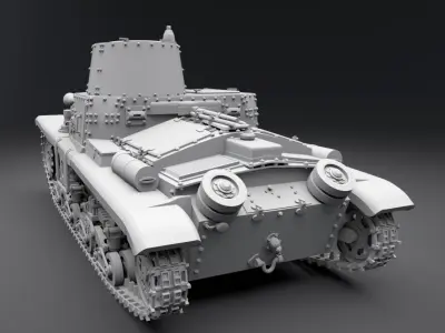 Fiat M11 39 3D print model