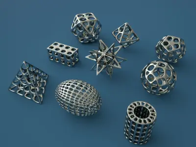 Standard geometric primitives 2 3D print model