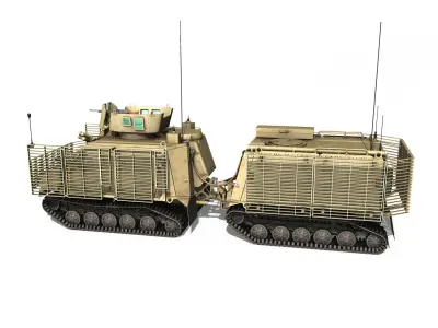 BVS10 Viking MKII - UK Forces 3D model