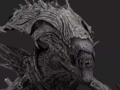 Alien 1007 3D model