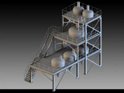 14- Factory units and props- Vol 17 3D model