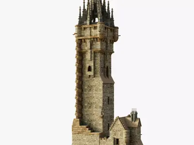 Wallace Monument 3D model