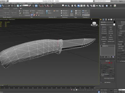 Knife Mora Companion MG Free low-poly 3D model