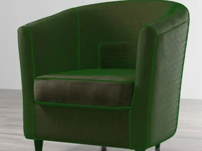 Tulsa armchair Free 3D model