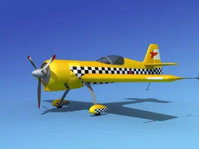 Sukhoi SU-26 Aerobat V10 3D model