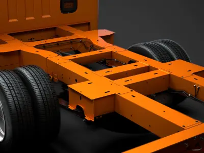 Renault Master CrewCab DW E20 Chassis 2014 3D model