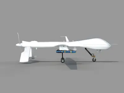 Drone Military Predator Mq-1B 3D model