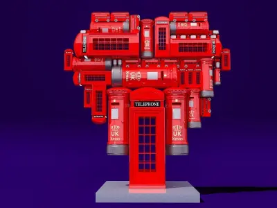 Love the decoration 3D model