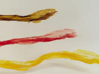 Animated Water Splash 3D model