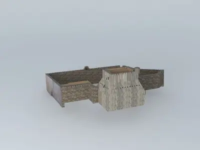 Kazarma Fortress 3D model