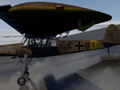 Fieseler Fi-156C-3 Storch 3D model