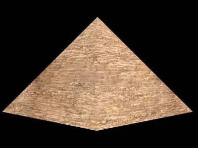 Pyramid egyptian - egyptian Low-poly 3D model
