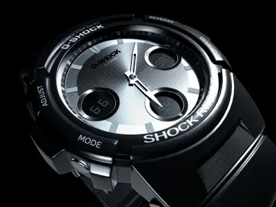 G-SHOCK SHOCK RESIST 3D model Low-poly 3D model