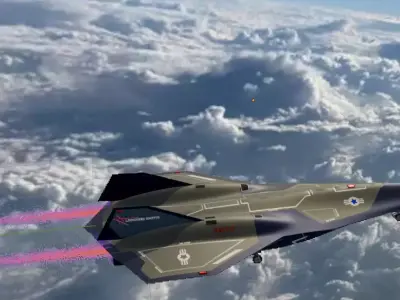 SR-72 Hypersonic Reconnaissance Aircraft 3D model