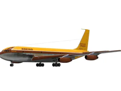 Boeing 367 80 Boeing 707  3D model
