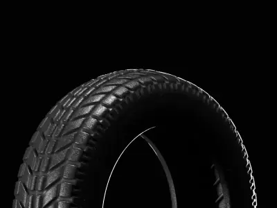 Tire modeling Free 3D model