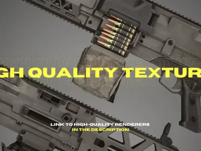 LGM 01 FPS Animation Low-poly 3D model