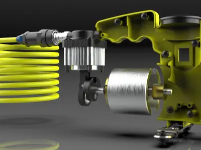 Mini Compressor 3D model