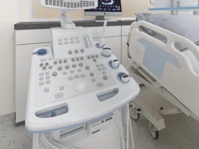 ICU 3D MODEL 3D model