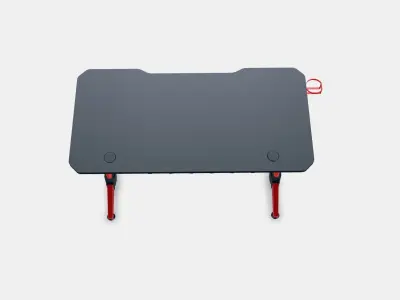 Rapture TEMPLE 200 piros Low-poly 3D model