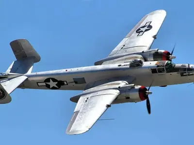 North American B-25 Mitchell 3D model