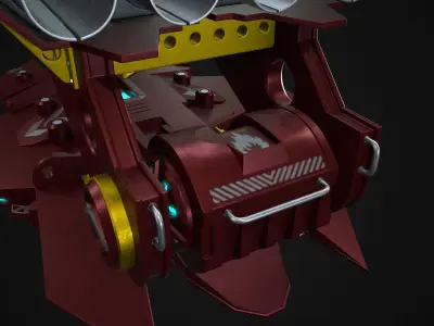 Missile Launcher 3D model