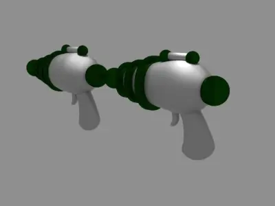 Ray Gun Alien 3D model