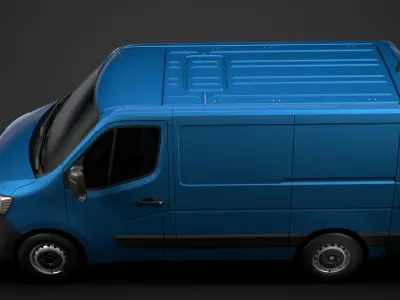Renault Master L1H1 Van 2020 3D model