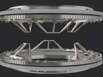 IDSS docking port 3D model