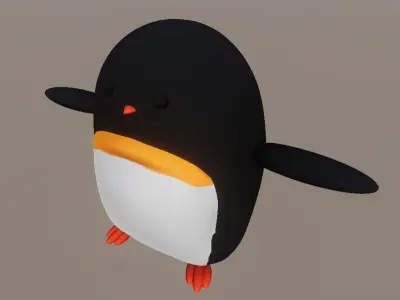 Oliver Penguin Free 3D model